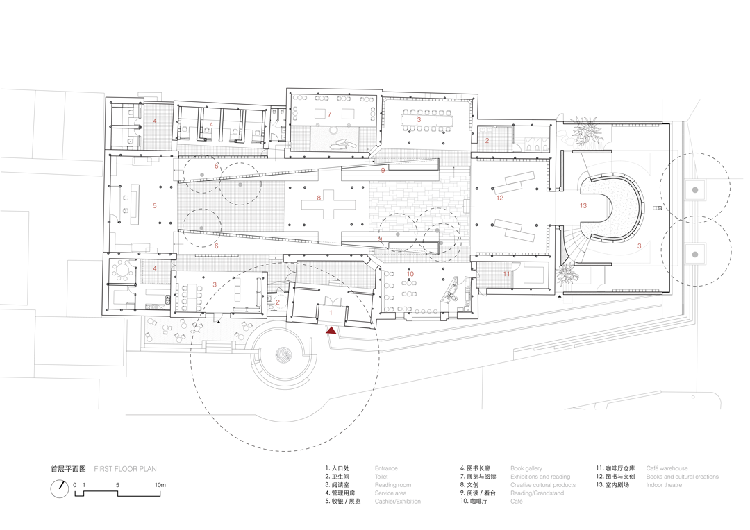 03 首层平面图 Ground floor plan ©迹·建筑事务所(TAO).png