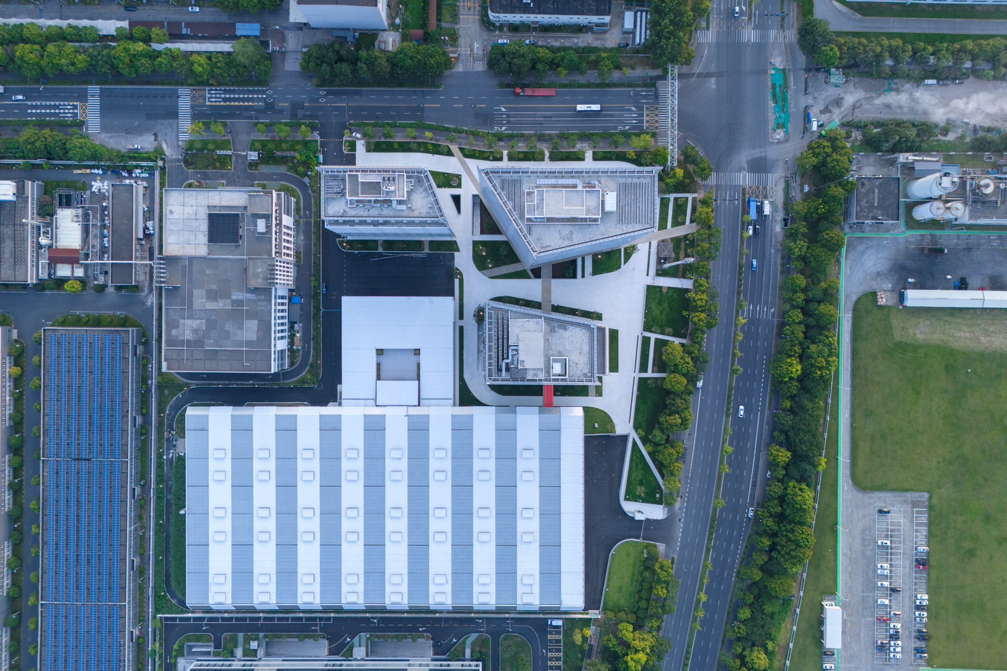 园区俯视图