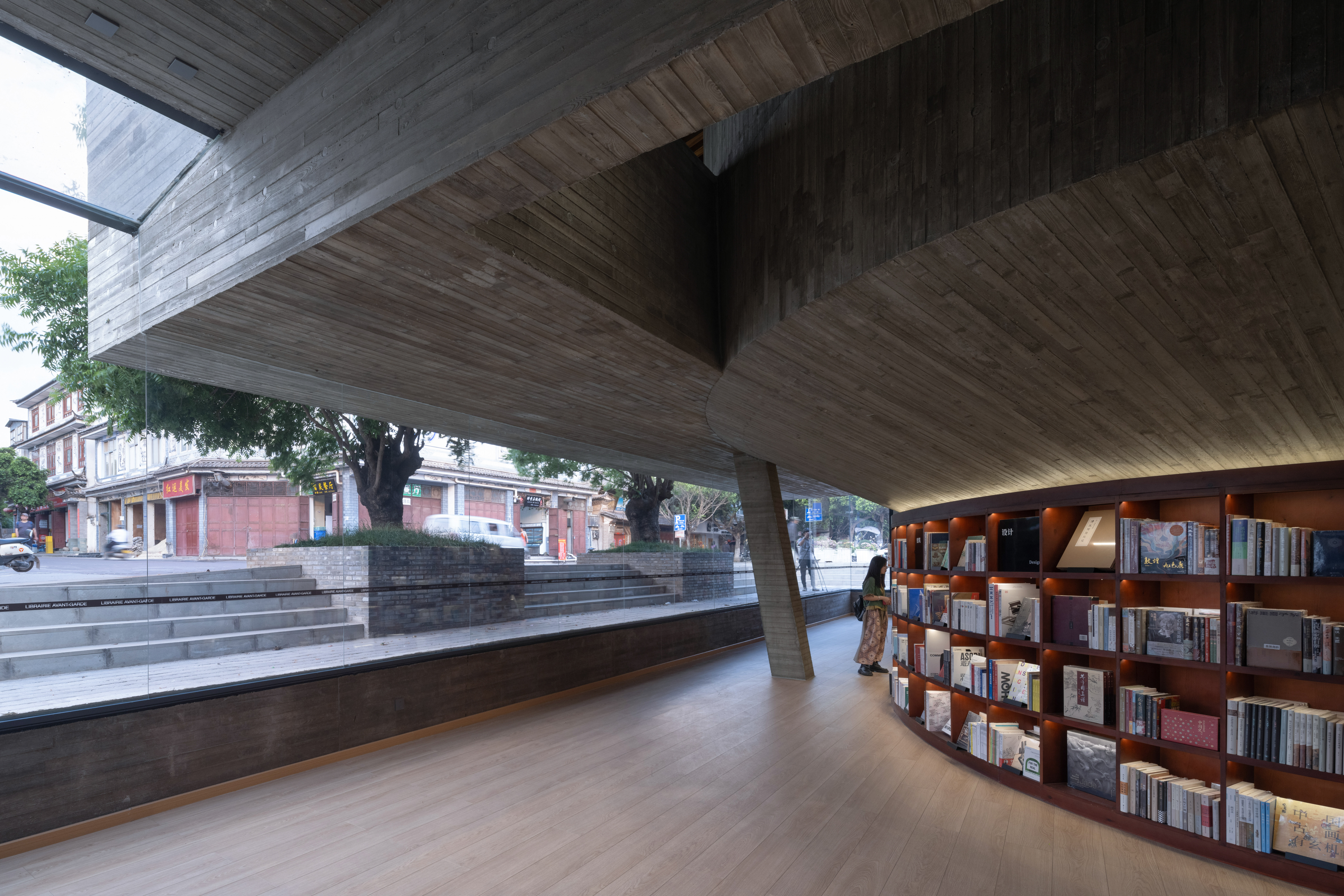 41 半下沉的书籍陈列区 Half-sunken book display area ©存在建筑-建筑摄影 Arch-Exist Photography.jpg