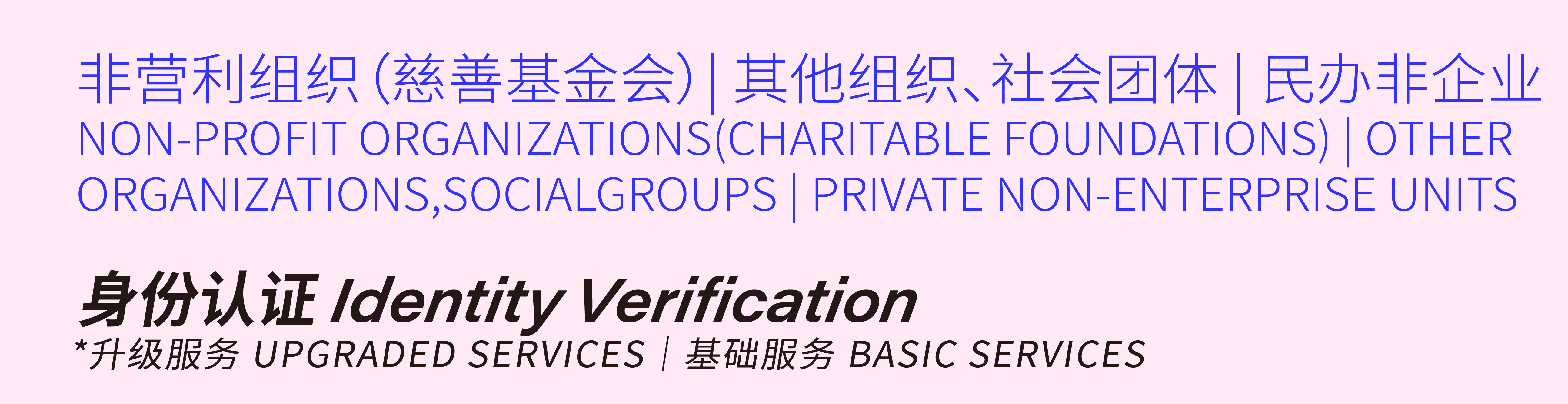 2026 designverse 设计宇宙身份认证 - 非营利组织认证板块