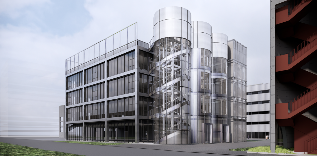 张江之尚 &ldquo;窑尾塔&rdquo;设计效果图&copy;致正建筑工作室