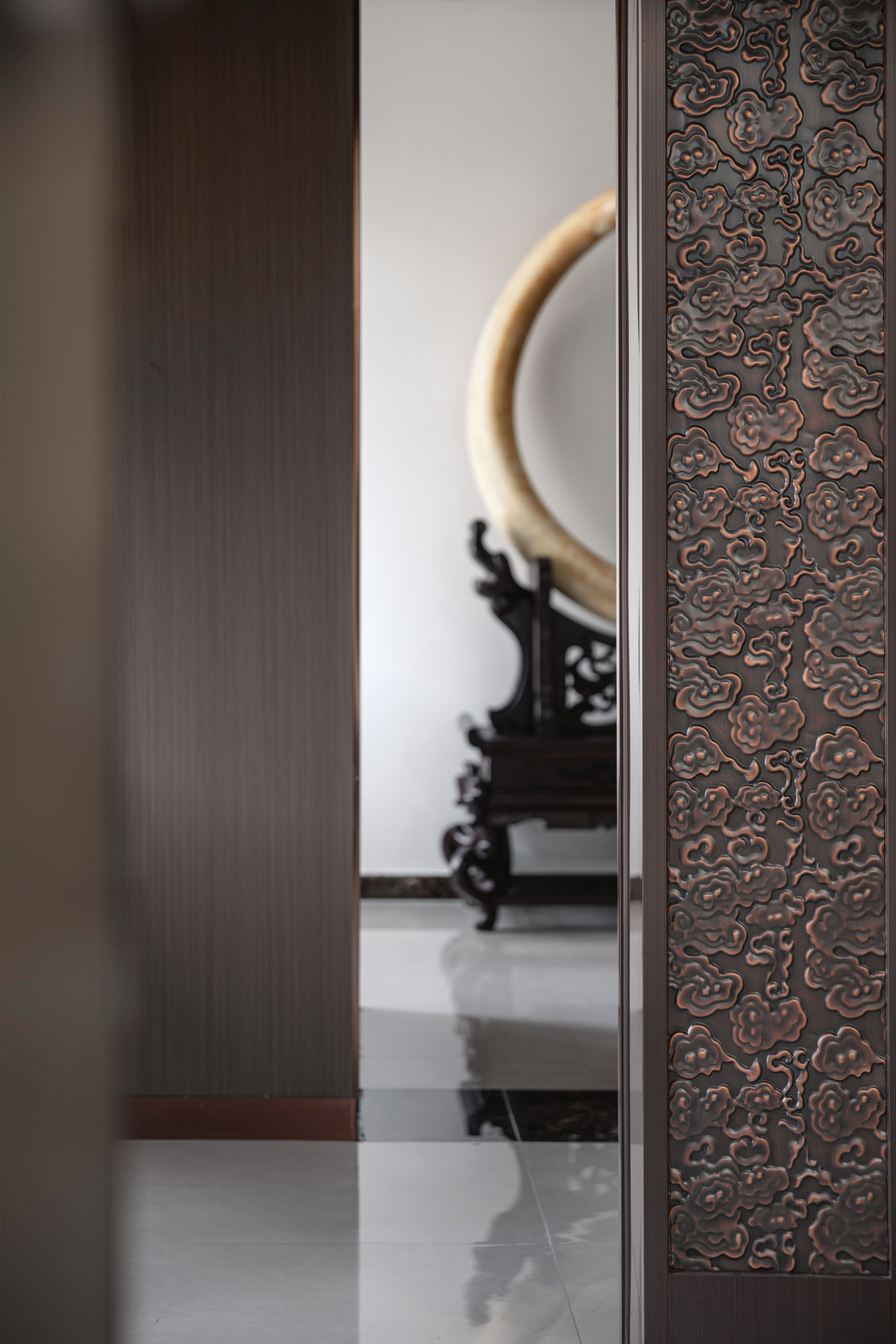 Portico Artwork in Mammoth-Ivory Carving 2