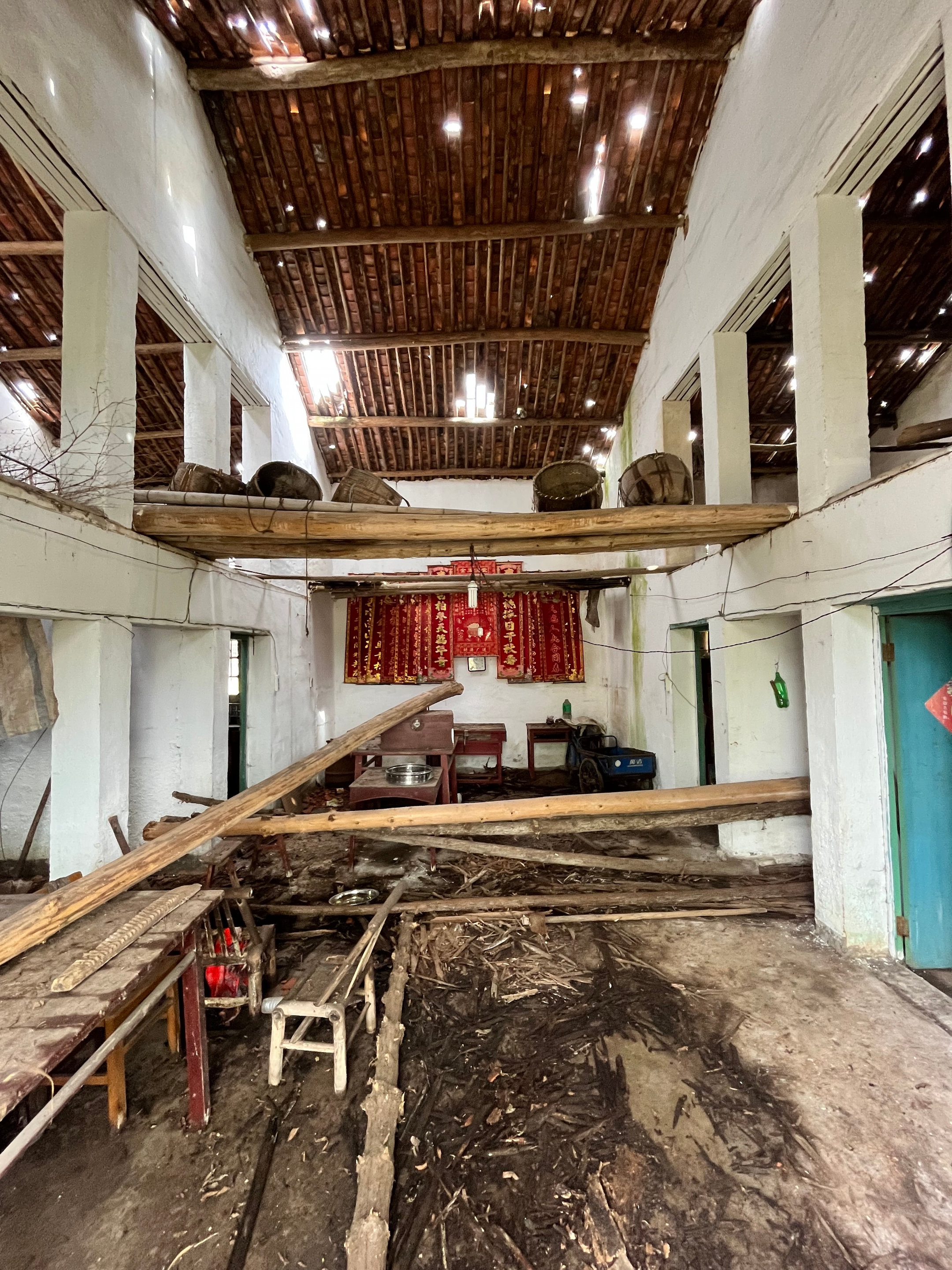 Before Renovation Interior © Shiyun Qian 改造前室内 © 钱诗韵