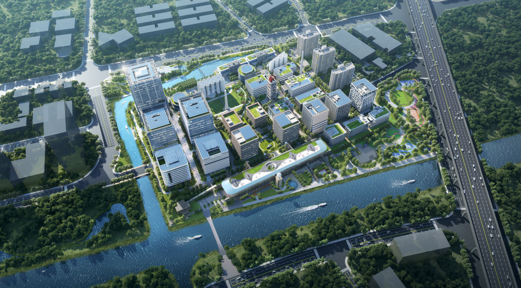 张江之尚总体规划Masterplan of Zhangjiang Shang.png