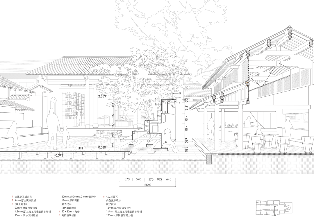 07 剖透视 Perspective section &copy;迹&middot;建筑事务所(TAO).png