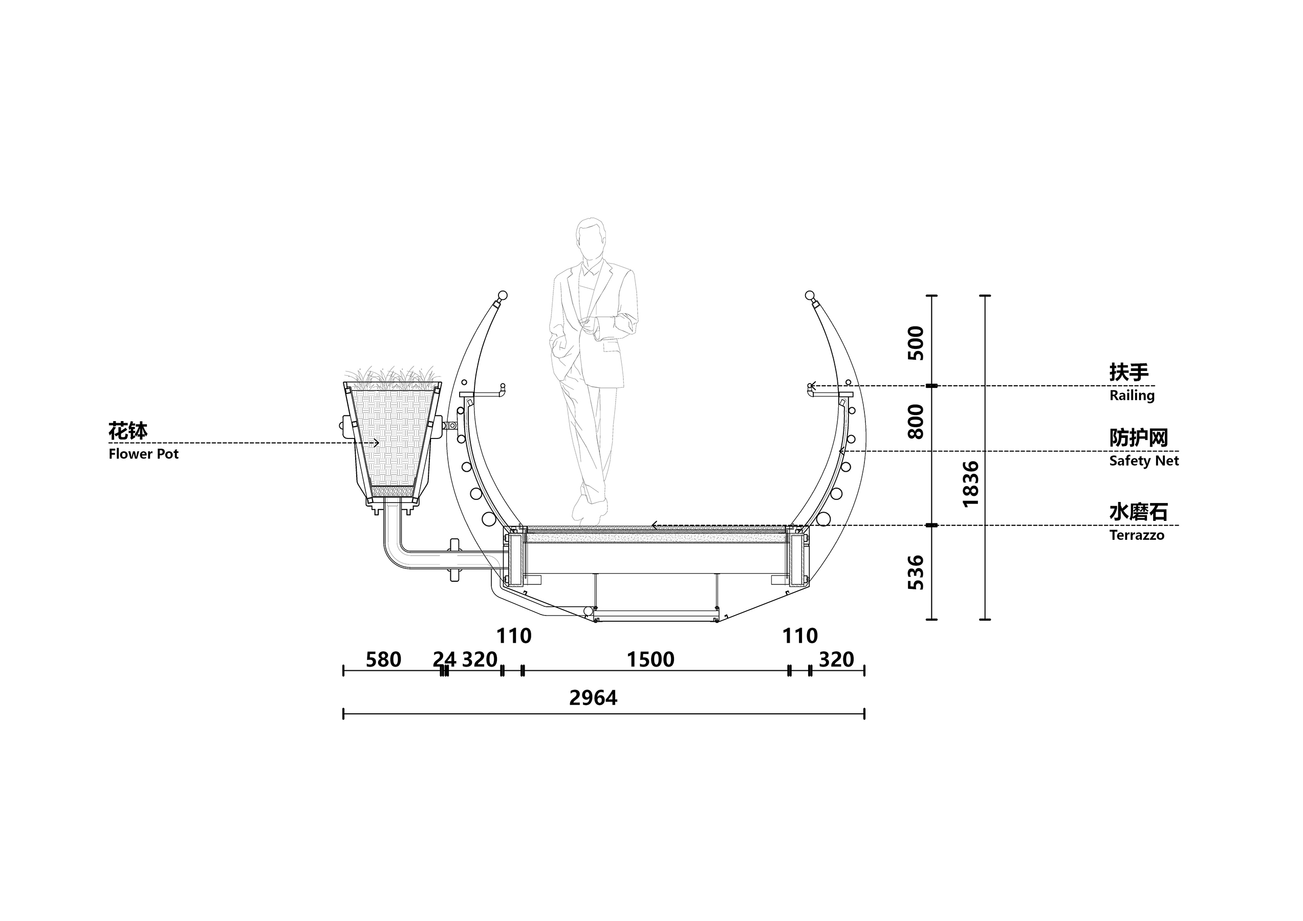 27 扶手栏杆 ©喜随设计