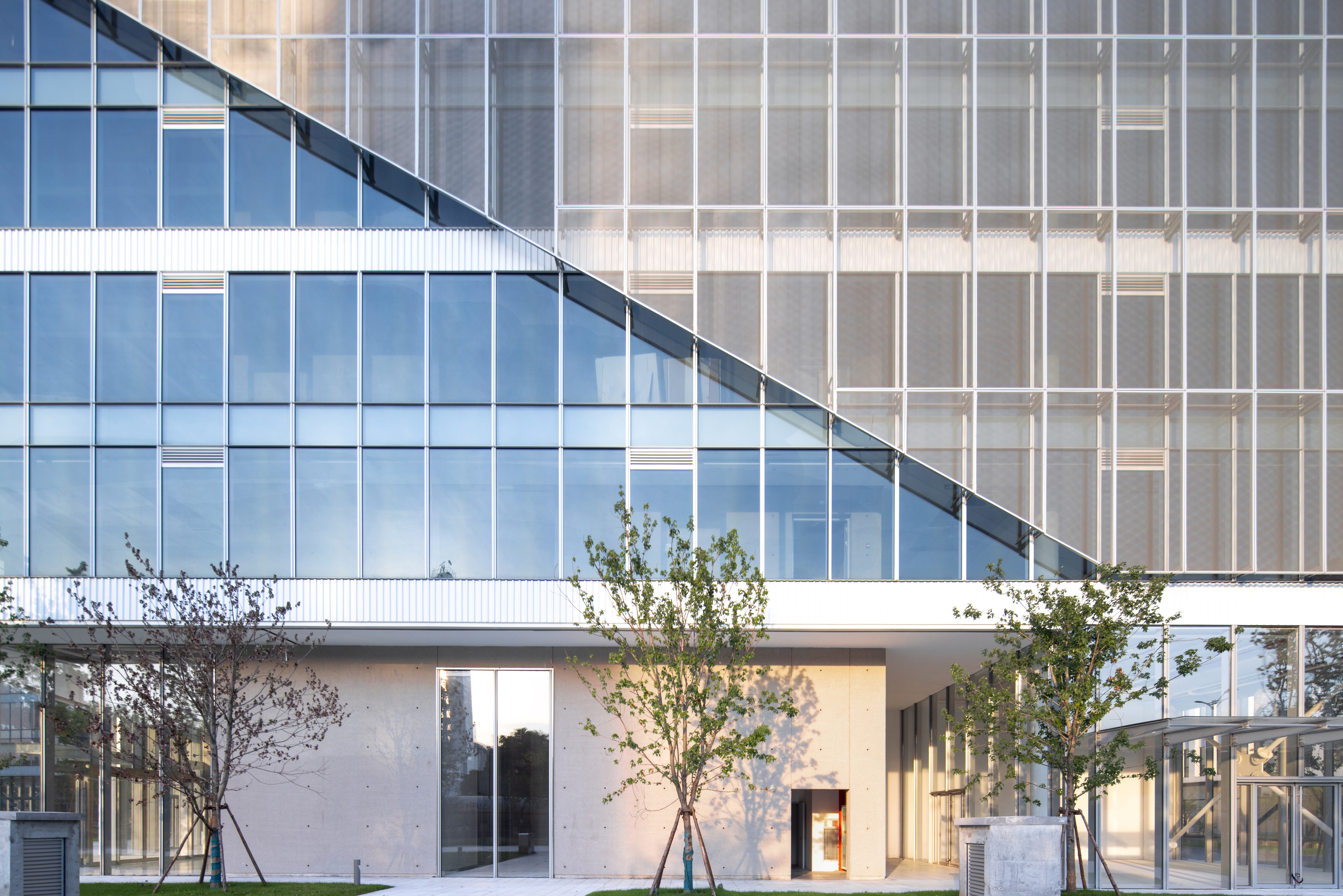 遮蔽盒在立面上