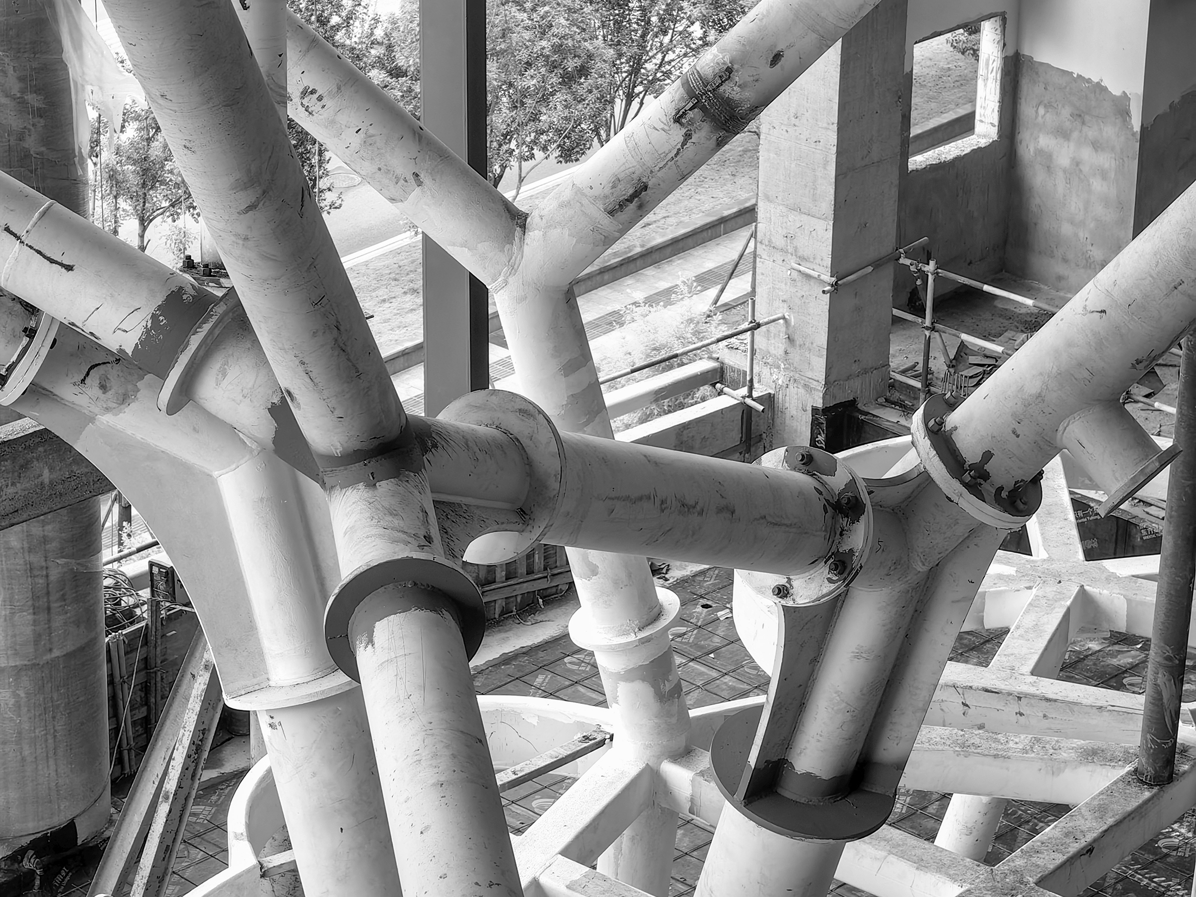 25 结构施工现场记录 ©喜随设计