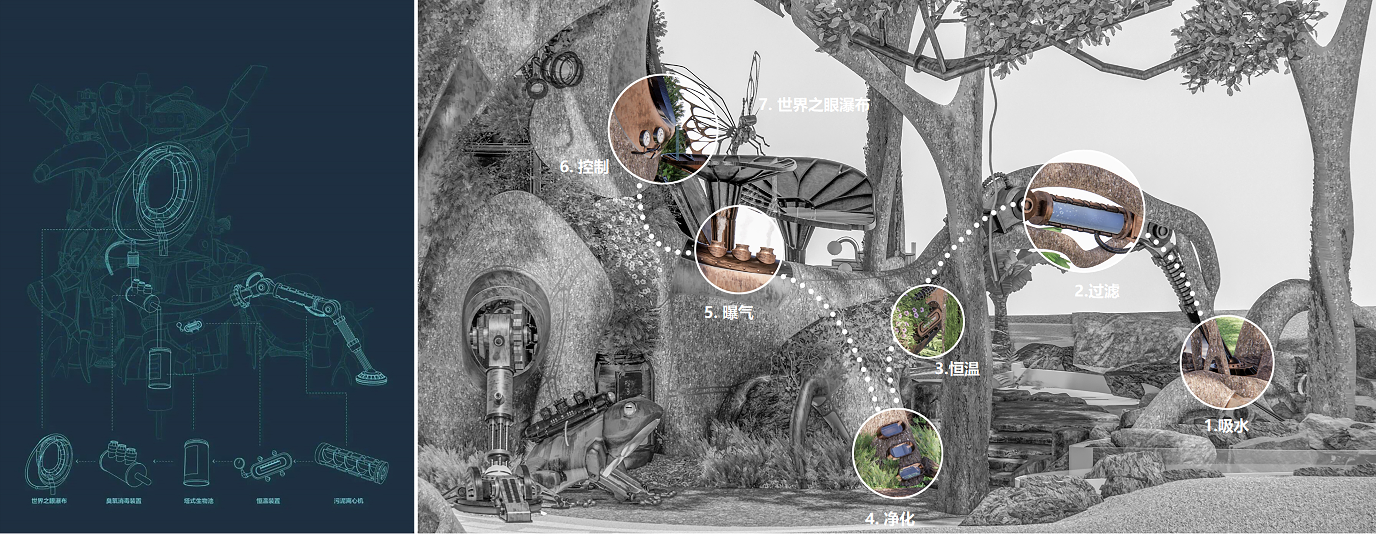 12 水净化系统分析图 ©喜随设计