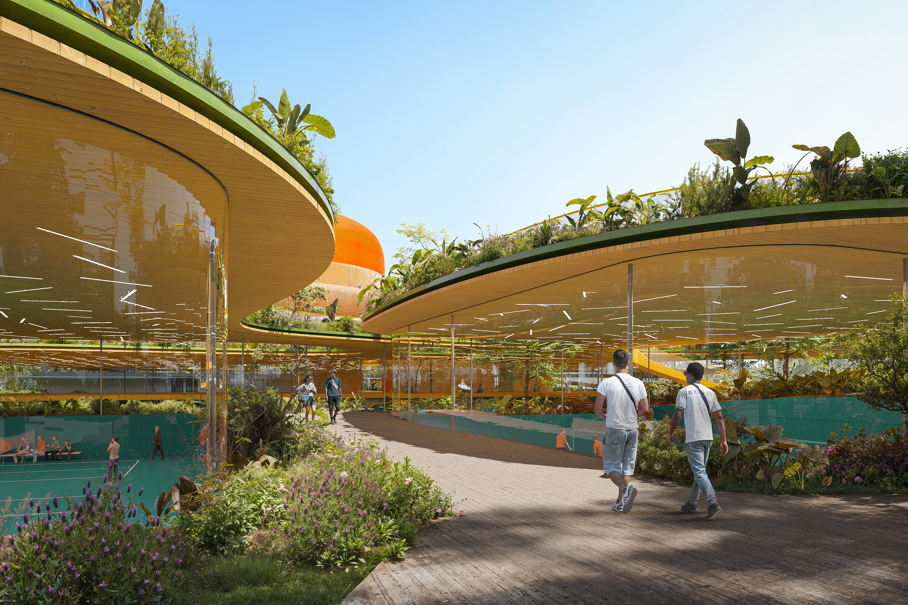 Shanghai-Songjiang Sijing Town Sports Center-Access 02.jpg