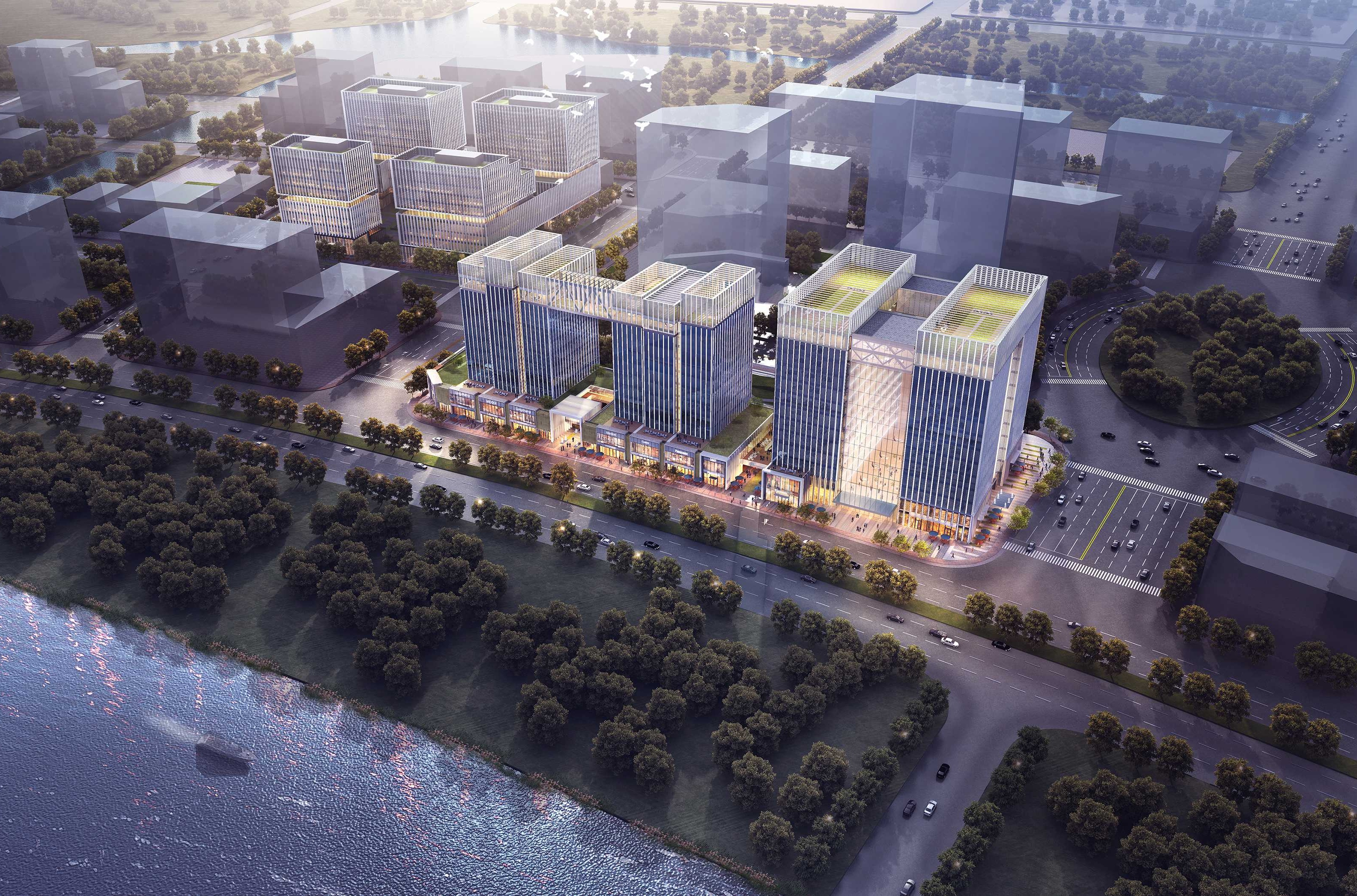中国建筑上海新总部方案正式亮相丨FTA建筑设计 - Designverse设计宇宙