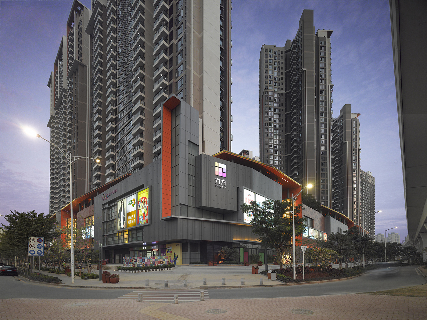 深圳龙华九方购物中心及住宅塔楼丨Laguarda.Low Architects (LLA) - Designverse设计宇宙