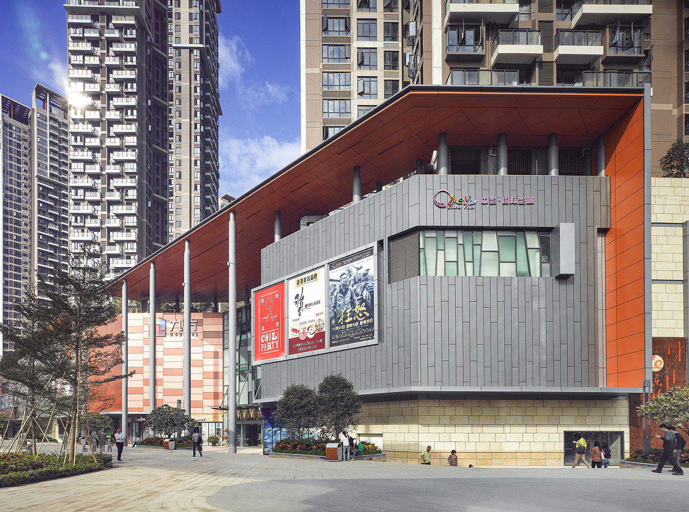 深圳龙华九方购物中心及住宅塔楼丨Laguarda.Low Architects (LLA) - Designverse设计宇宙
