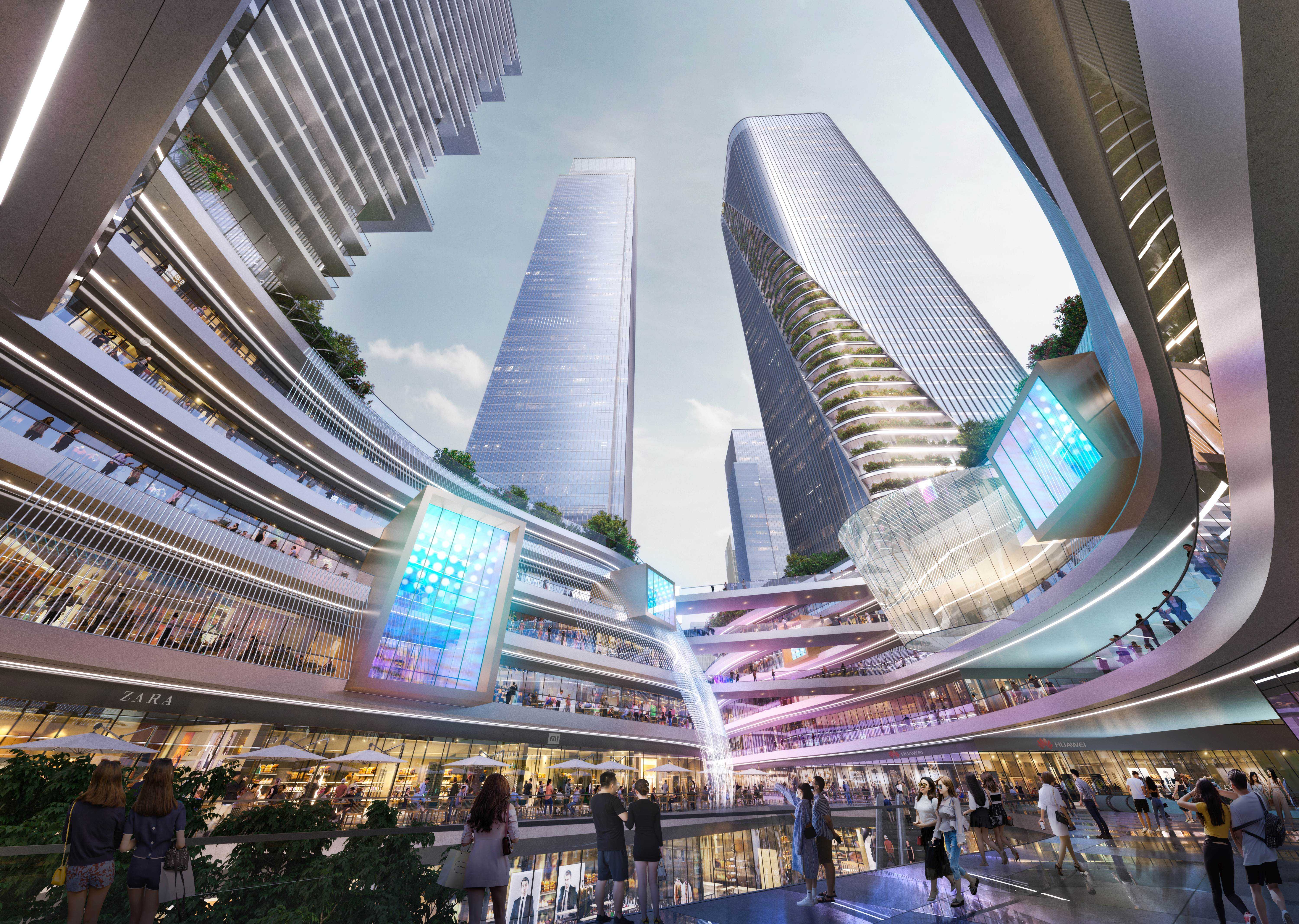 “像素城市”——海珠创新湾沥滘核心区城市设计 | Gensler - Designverse设计宇宙